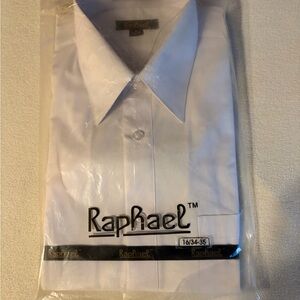 Raphael Men's Elegant White Dress Shirt